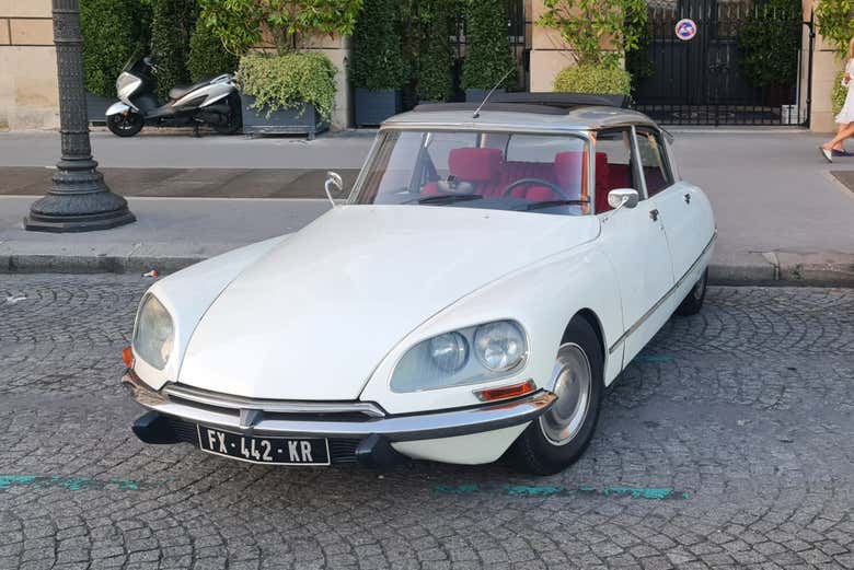 Citroën DS prête pour la visite