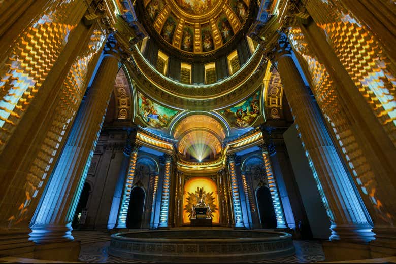 Illumination du Dôme des Invalides