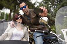 Balade en side-car dans Paris